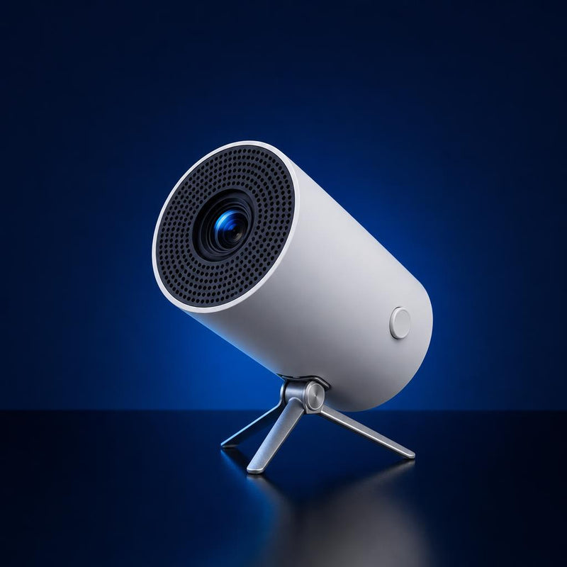 Mini Proyector Portátil WiFi 6 y Android 11 - Compatible 4K